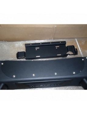 Stalowy przedni zderzak z płytą montażową wyciągarki Snakeman 4WD — Jeep Wrangler JK (SNBF10) - ujęcie 4