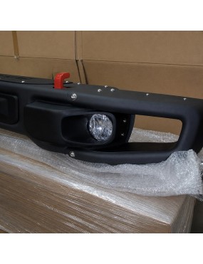 Stalowy przedni zderzak z płytą montażową wyciągarki Snakeman 4WD — Jeep Wrangler JK (SNBF10) - ujęcie 6