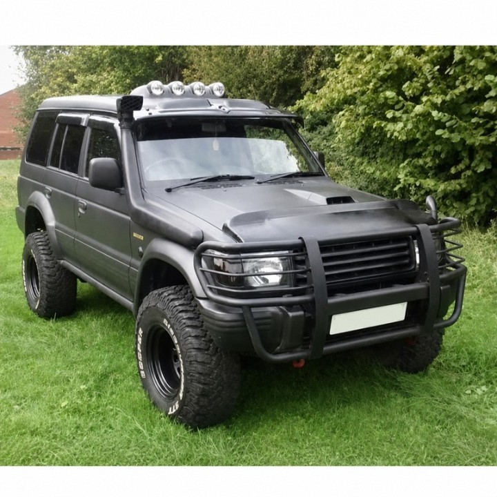 Snorkel Snakeman 4WD — Mitsubishi Pajero V20 silniki (SNSV31) - ujęcie 11