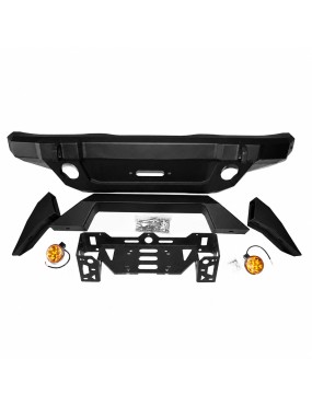 Przedni aluminiowy zderzak WRAZ z płytą montażową wyciągarki Snakeman 4WD — Suzuki Jimny (SNBF21A) - ujęcie 8