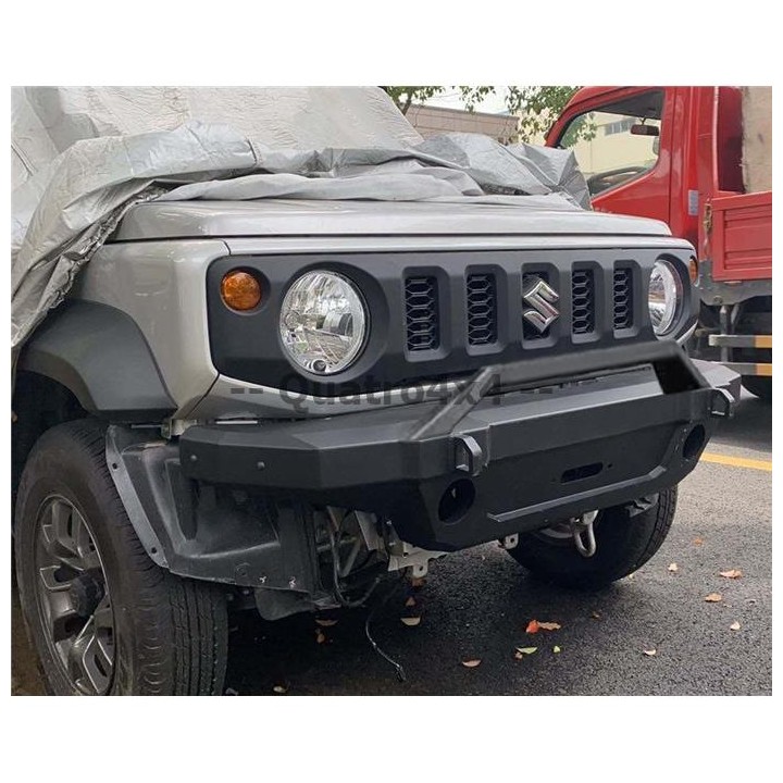 Przedni aluminiowy zderzak WRAZ z płytą montażową wyciągarki Snakeman 4WD — Suzuki Jimny (SNBF21A) - ujęcie 9
