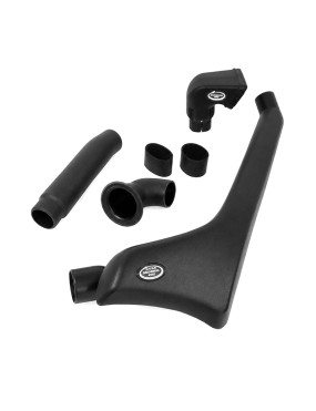 Snorkel Snakeman 4WD, lewa strona — Nissan Patrol Y61 (SNSY61A)