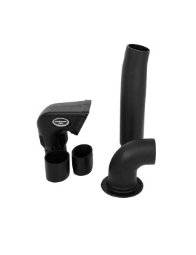 Snorkel Snakeman 4WD, lewa strona — Nissan Patrol Y61 (SNSY61A)