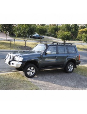 Snorkel Snakeman 4WD, lewa strona — Nissan Patrol Y61 (SNSY61A)