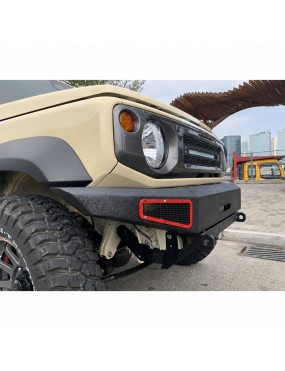 Stalowy przedni zderzak z płytą montażową wyciągarki Snakeman 4WD — Suzuki Jimny (SNBF17) - ujęcie 5