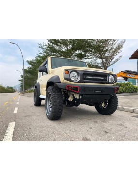 Stalowy przedni zderzak z płytą montażową wyciągarki Snakeman 4WD — Suzuki Jimny (SNBF17) - ujęcie 6