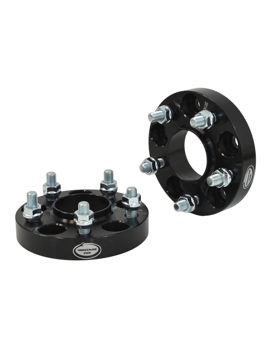 Dystanse kół Snakeman 4WD 25 mm 5x114,3 / 66,1 mm M12x1,5 — komplet 2 szt.