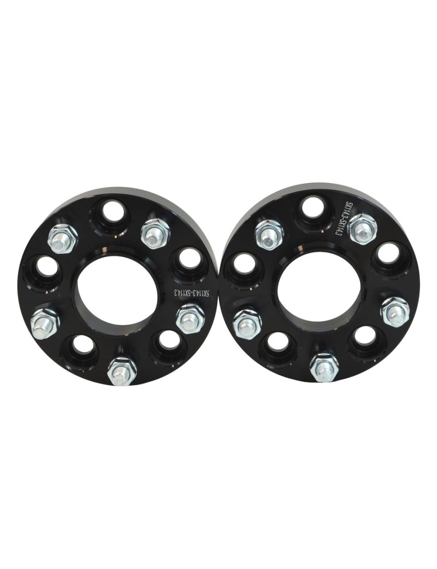Dystanse kół Snakeman 4WD 25 mm 5x114,3 / 66,1 mm M12x1,5 — komplet 2 szt.