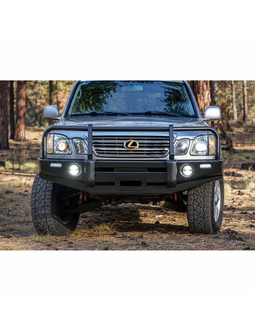 Australijski, markowy zderzak - delux commercial - ironman 4x4 — Toyota Land Cruiser, Lexus LX470 (BBCD006) - ujęcie 12 Australijski, markowy zderzak - delux commercial - ironman 4x4 — Toyota Land Cruiser, Lexus LX470 (BBCD006) - ujęcie 12