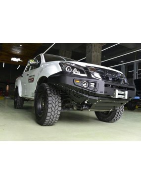 Stalowy przedni zderzak z płytą montażową wyciągarki Snakeman 4WD — Isuzu D-Max (SNBF09) - ujęcie 5