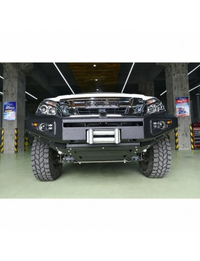 Stalowy przedni zderzak z płytą montażową wyciągarki Snakeman 4WD — Isuzu D-Max (SNBF09) - ujęcie 6