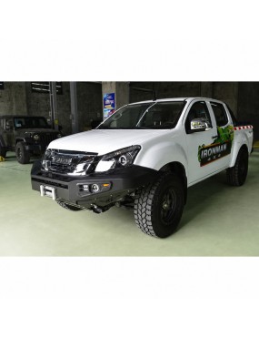 Stalowy przedni zderzak z płytą montażową wyciągarki Snakeman 4WD — Isuzu D-Max (SNBF09) - ujęcie 7