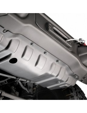 Przednia stalowa osłona pod zderzak chroniąca chłodnicę Snakeman 4WD — Jeep Wrangler JK (SNP04) - ujęcie 4