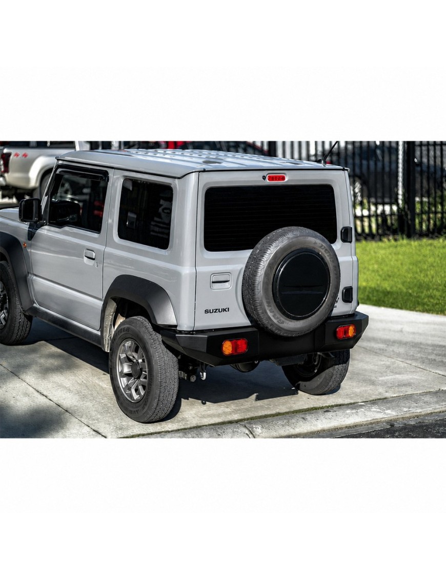 Tylny stalowy zderzak z oświetleniem LED Snakeman 4WD — Suzuki Jimny (SNBR13) - ujęcie 2