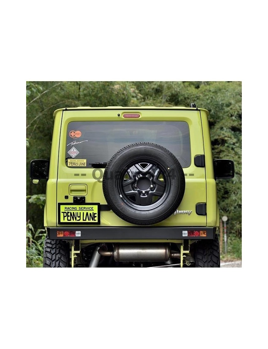 Stalowy tylny zderzak z oświetleniem LED Snakeman 4WD — Suzuki Jimny (SNBR14) - ujęcie 2 Stalowy tylny zderzak z oświetleniem LED Snakeman 4WD — Suzuki Jimny (SNBR14) - ujęcie 2