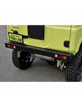 Stalowy tylny zderzak z oświetleniem LED Snakeman 4WD — Suzuki Jimny (SNBR14) - ujęcie 4