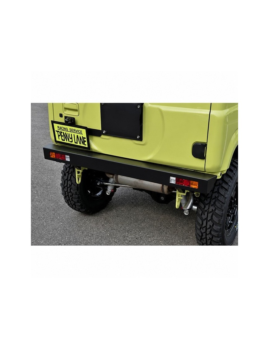 Stalowy tylny zderzak z oświetleniem LED Snakeman 4WD — Suzuki Jimny (SNBR14) - ujęcie 4 Stalowy tylny zderzak z oświetleniem LED Snakeman 4WD — Suzuki Jimny (SNBR14) - ujęcie 4
