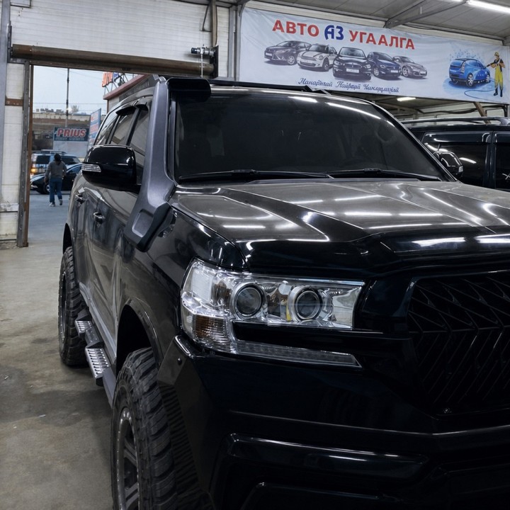 Snorkel Snakeman 4WD, prawa strona — Toyota Land Cruiser 200 (SNS39) - ujęcie 9