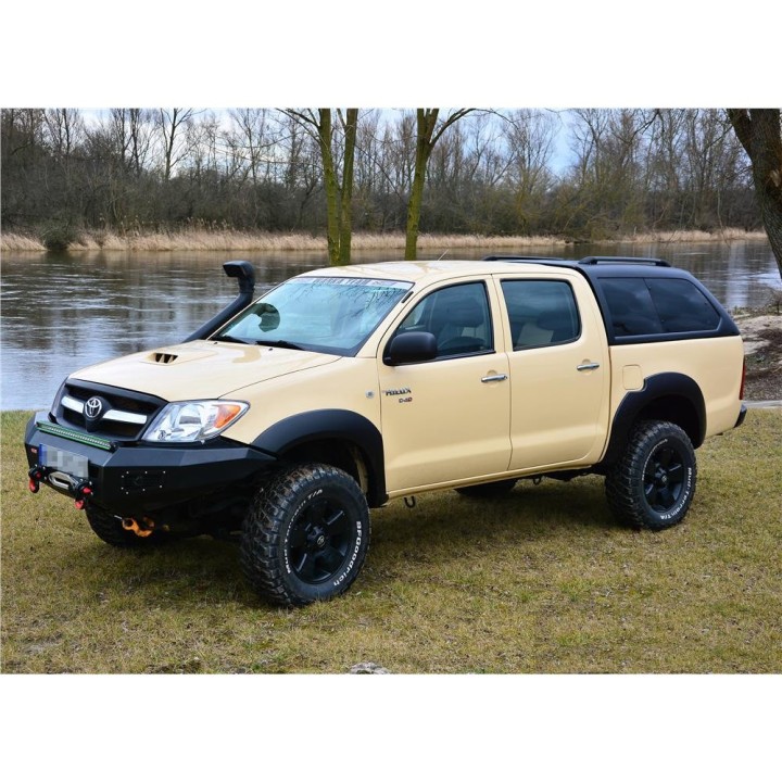 Poszerzenia nadkoli - fender flares - lldpe snakeman 4WD — Toyota Hilux Vigo (SNFF002) - ujęcie 9