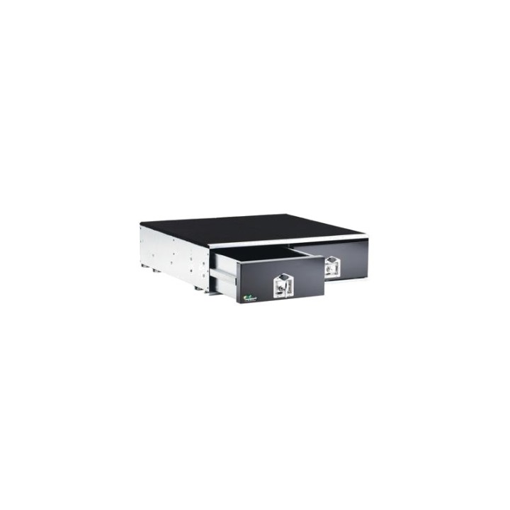 Podwójna szuflada marki IRONMAN4X4 - locksafe WTIN drawers - 900MM (ITD900UC) - ujęcie 2