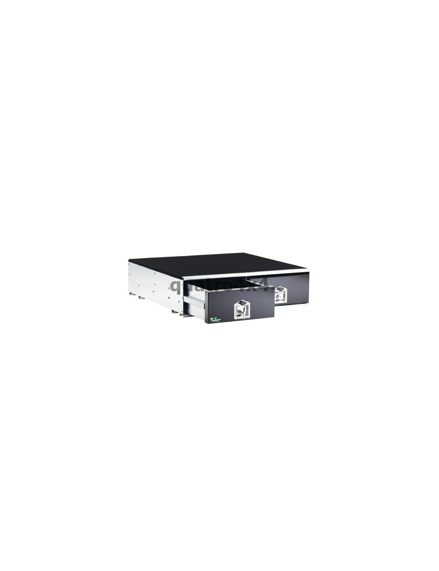 Podwójna szuflada marki IRONMAN4X4 - locksafe WTIN drawers - 900MM (ITD900UC) - ujęcie 6