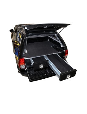 Podwójna szuflada marki IRONMAN4X4 - locksafe WTIN drawers - 900MM (ITD900UC) - ujęcie 9
