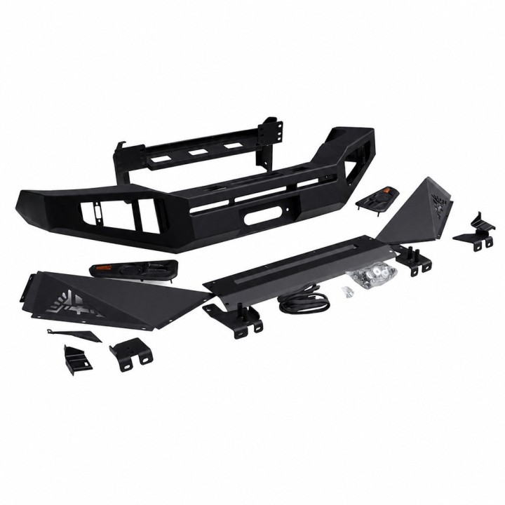 Zderzak przedni aluminiowy snakeman 4WD — Toyota Hilux (SNBF07A) IRONMAN 4x4 - ujęcie 2