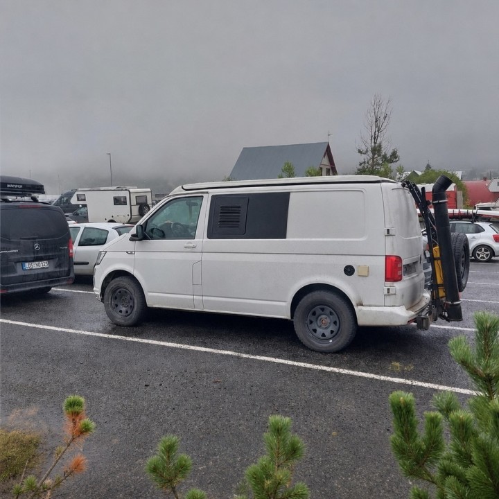 Felga stalowa czarna 1 sztuka 16x7 | ET 50 Snakeman 4WD — Volkswagen Transporter/Multivan/Caravelle - ujęcie 8