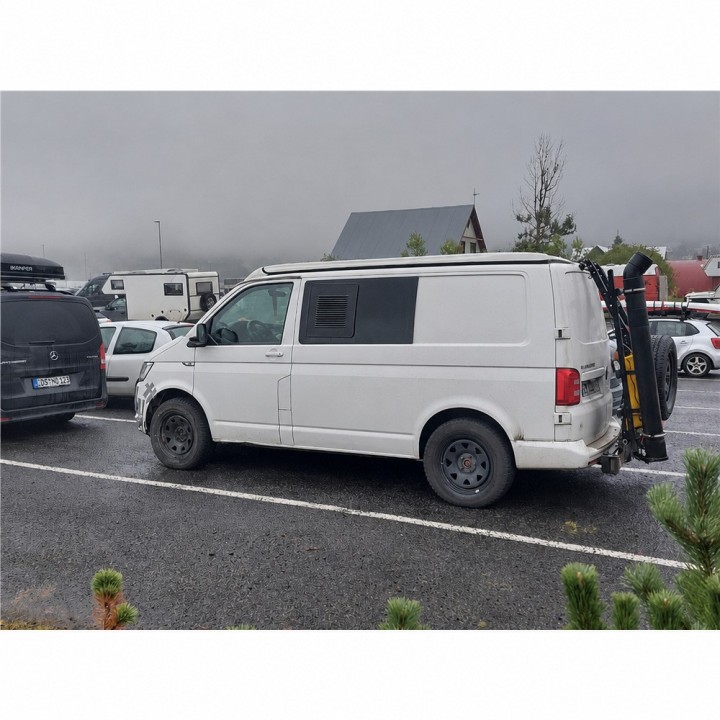 Felga stalowa czarna 1 sztuka 16x7 | ET 50 Snakeman 4WD — Volkswagen Transporter/Multivan/Caravelle - ujęcie 12