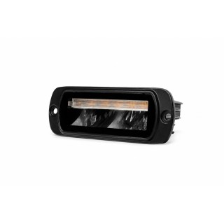 Lampa robocza LED 17 W z funkcją ostrzegawczą, homologacja E9, do zabudowy - ujęcie 2