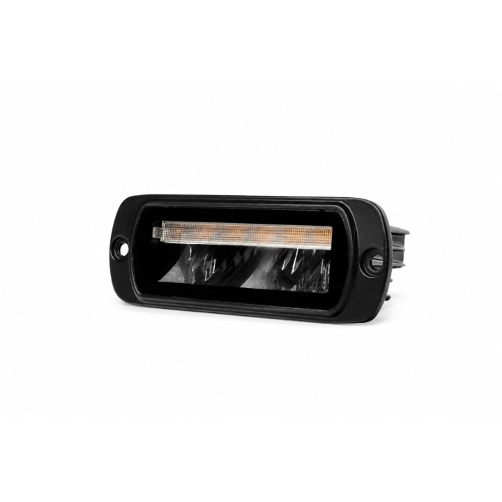 Lampa robocza LED 17 W z funkcją ostrzegawczą, homologacja E9, do zabudowy - ujęcie 2