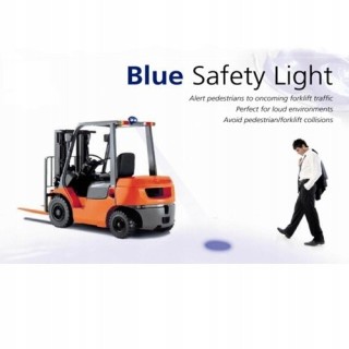 Lampa ostrzegawcza LED niebieska 8 W TXCM 7008 - ujęcie 2