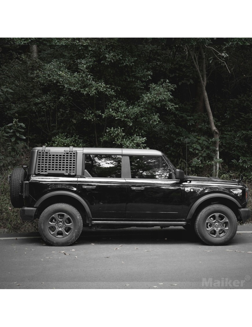 Panele Molle szyb bocznych Ford Bronco 2021+ — komplet lewy i prawy