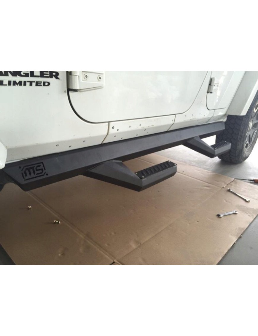 Progi stalowe TopFire Jeep Wrangler JK Unlimited 4D 2007-2017