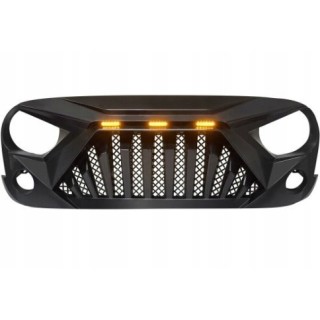 Grill z oświetleniem obrysowym LED Jeep Wrangler JK / JKU 2007-2018