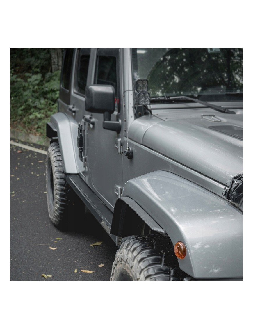 Listwy poszerzające błotniki Jeep Wrangler JK/JKU 2007-2017 — 35-50 mm