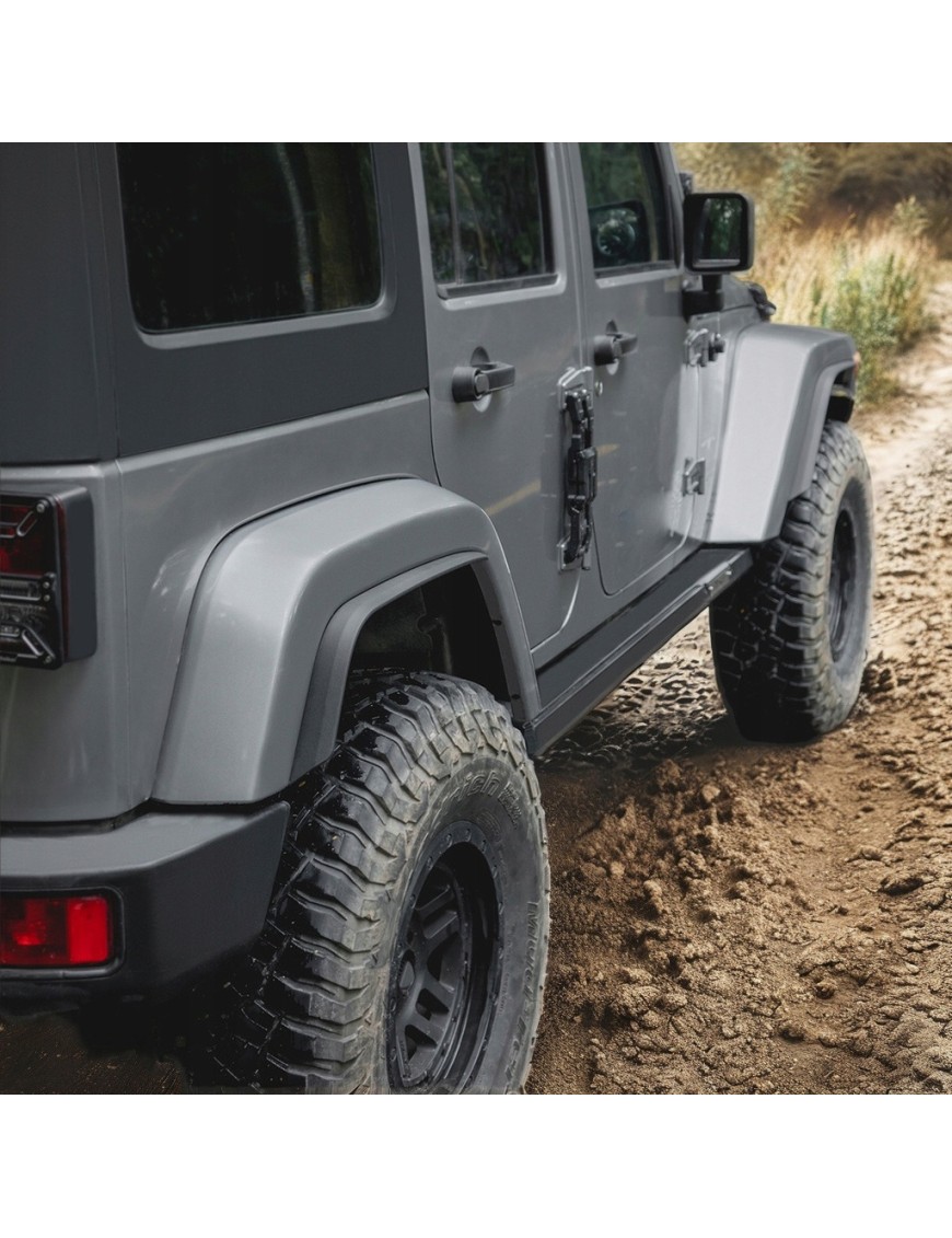 Listwy poszerzające błotniki Jeep Wrangler JK/JKU 2007-2017 — 35-50 mm