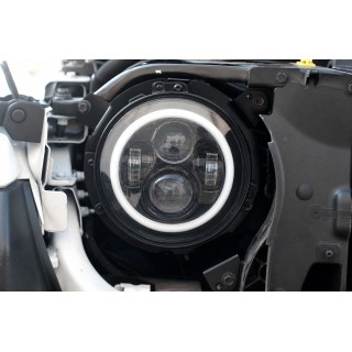 Adaptery reflektorów 9" na 7" – Jeep Wrangler JL 2018+ - ujęcie 2