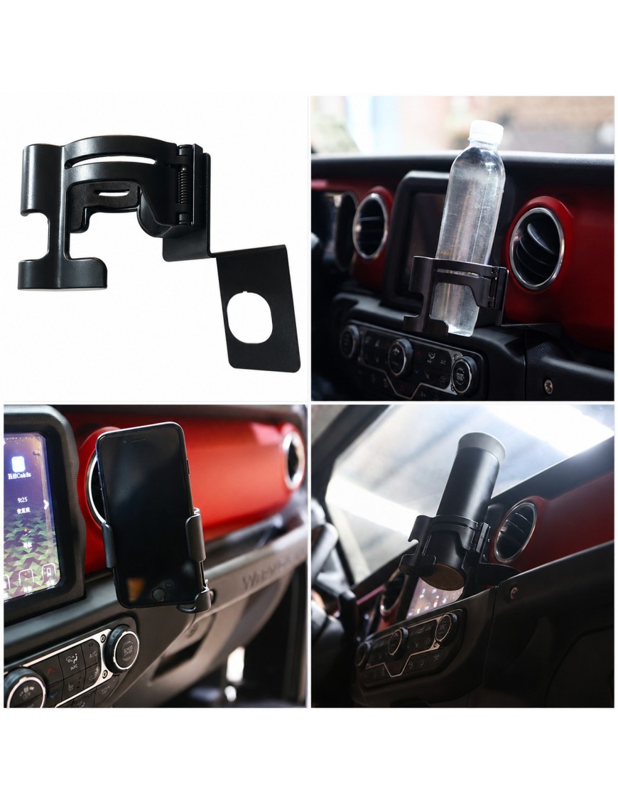 Uchwyt telefonu i kubka – Jeep Wrangler JL / JLU 2018+ i Gladiator JT