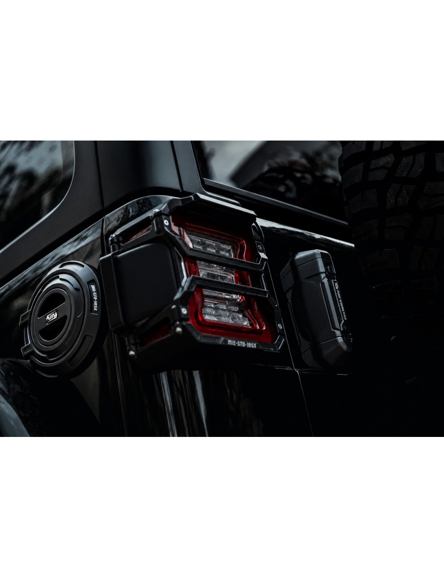 Nakładki klamek Fury Jeep Wrangler JL / JLU i Gladiator JT — komplet 5 szt.