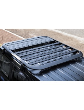 Bagażnik dachowy aluminiowy z drabinką – Jeep Wrangler JLU 2018+
