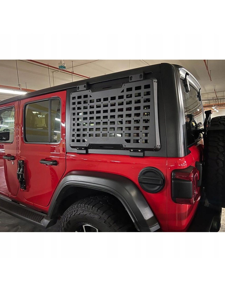 Panele Molle bocznych szyb komplet P+L Jeep Wrangler JLU 2018+