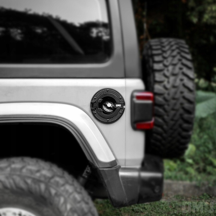 Klapka wlewu paliwa OMU Jeep Wrangler JL / JLU 2018+ - ujęcie 2