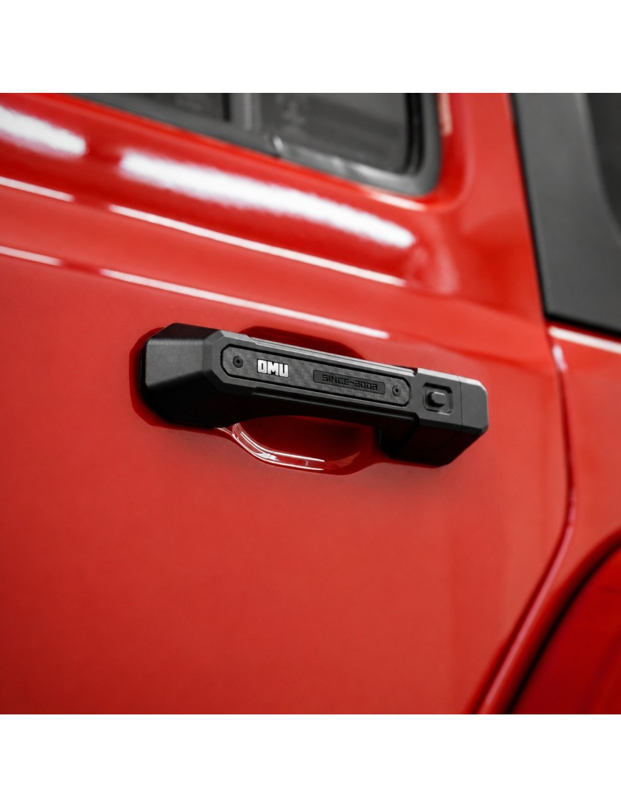 Nakładki klamek OMU Jeep Wrangler JL / JLU i Gladiator JT — komplet 5 szt.