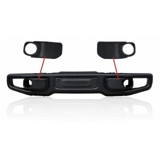 Zaślepki zderzaka rocznicowego Jeep Wrangler JL bez PDC, komplet L+P