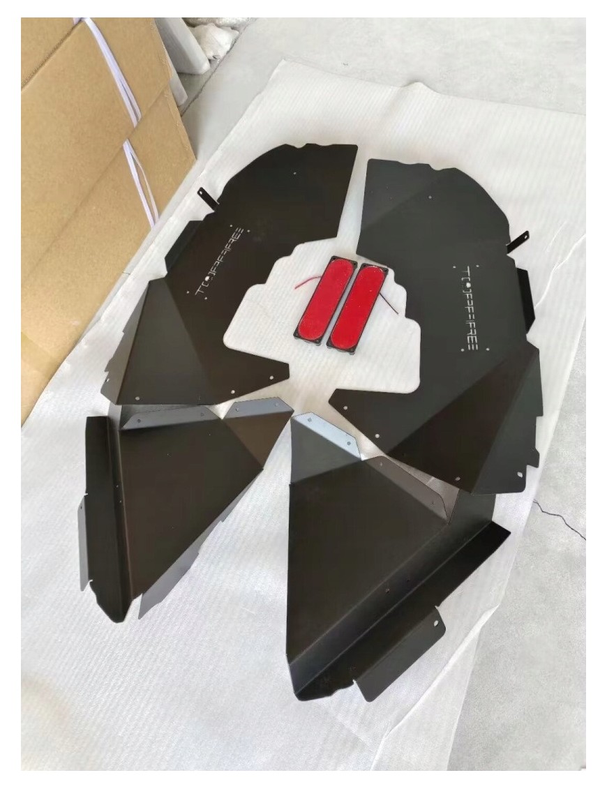 Nadkola przednie LED TopFire – Jeep Wrangler JL i Gladiator
