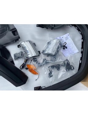 Wysokie poszerzenia błotników z nadkolami – Jeep Wrangler JL 2018+ (do lakierowania)