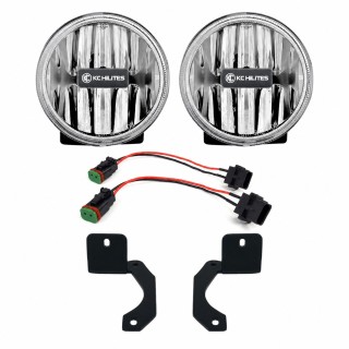 Halogeny KC HiLiTES Gravity G4 4" – zderzak rocznicowy Jeep Wrangler JL / Gladiator JT