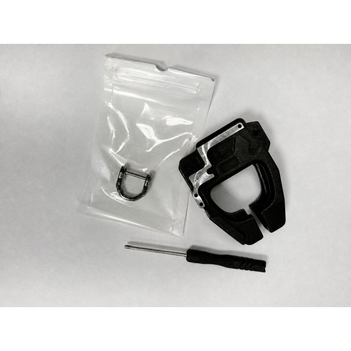 Etui na kluczyk aluminiowe Jeep Wrangler JK/JKU 2007-2018 — czarne