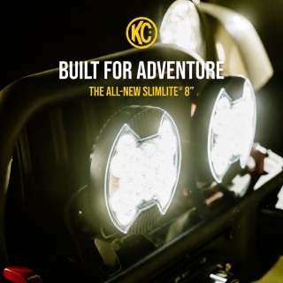 Zestaw lamp LED KC HiLiTES SlimLite 8" — Dodge Ram 1500 Rebel / TRX 2019+ - ujęcie 2
